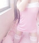 萌白酱福利—粉红兔女郎