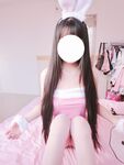 萌白酱福利—粉红兔女郎