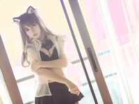 米线私房福利图集—阳台