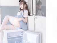 No.124 米线 - 蓝白 未修图流出 [28P-98M]