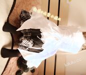 无内黑白打底裤 校服穹妹 42P