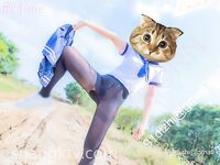 学校附近村庄路口大尺度露出