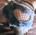 黑丝网袜震动棒