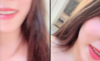 美女落九川说话嗲嗲娇嫩小美女，小小年纪这么骚，手指扣穴揉搓，被舔这里很舒服，淫语骚话不断，高潮震出白浆