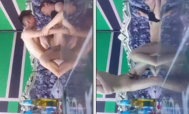 【歌厅探花】，午夜团队重磅回归，商K包间玩小妹，灯红酒绿，舌吻啪啪1