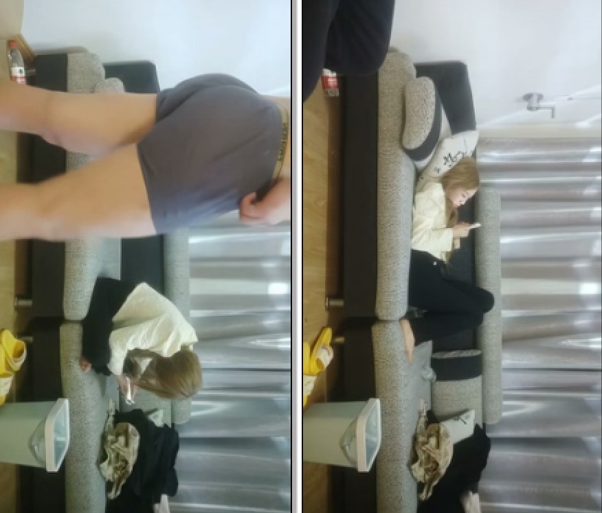 【冒险雷探花】，2000网约兼职商场导购，22岁C罩杯，沙发上战斗视角满分，前凸后翘温柔爱笑，佳作劲爆