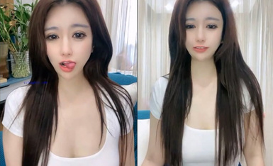 仙女下凡貌若天仙！【松本可可】新晋完美女神 露奶小秀~！~ (2)