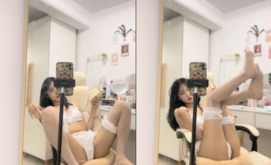 应求更新！极品大学生~【你的小猫0】揉穴自慰~过瘾~！ (4)