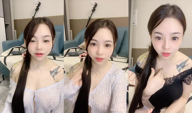 高顏值巨乳主播@花梔 尺度福利秀 (2)