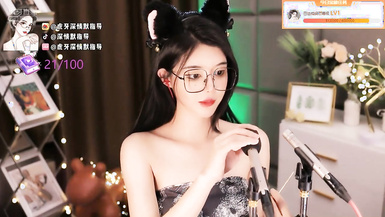 HYTV高顏值主播@深情默指導 asmr耳騷合集（1）