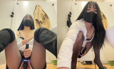 長腿黑絲公廁女神 Asia-Lynn 21小時合集 (17)