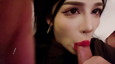 前方高能預警！杭州百萬粉絲頂流極品人造外圍蛇蠍美人TS娘【美杜莎】露臉私拍，可攻可守3P有錢人的性寵物 合集（1）