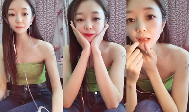 這是個神仙級別的美女，抖音小網紅，十幾萬粉絲，【甜心小西柚】，清純鄰家乖乖風 (4)