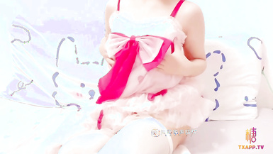 妳悠奈   白絲蝴蝶結少女