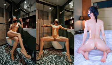 24萬粉極品魔鬼身材擼鐵健身女神【赫拉】最後一期，裸體健身紫薇高潮嘶吼，力量感表層下是反差的騷浪感更能挑起征服的慾望 合集（2）