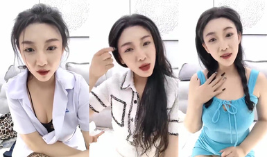 【糖寶】女神御姐絲襪美腿 黃瓜茄子抽插自慰 (5)