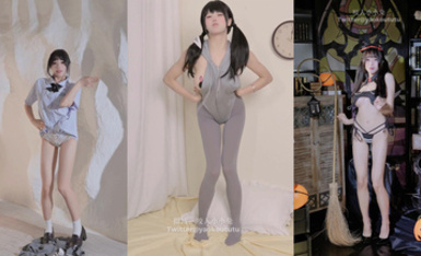 b站宅舞up主【咬一口兔娘】裸舞46部合集，90分鍾粉絲珍藏版，全裸露臉露三點裸舞，宅舞，脫衣舞 (5)