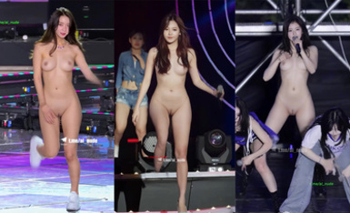 超能AI科技【ai_nude】核彈韓國美女舞團大庭廣眾 嫩乳美穴全裸熱舞演出 太頂了真的一樣 本世紀最佳科技明星裸舞①