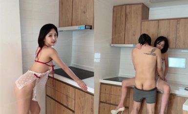 韓國頂級名媛反差婊「sunwall95」OF露臉性愛私拍 極品女神淪落男主性奴母狗【第三彈】 (8)