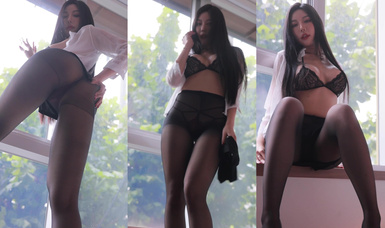 韓國巨乳模特@Dongeuran 誘惑寫真作品3套超清原版 -office girl (1)