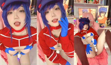 【2025年1月新品】娃娃臉，肉感福利姬【Nyanchan】新年作，淫紋肛塞，自慰潮噴，旗袍啪啪，臉穴同框（3）