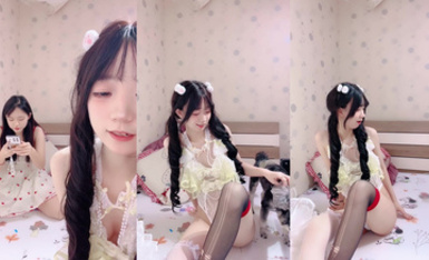 校花首次帶閨蜜下海直播【邪惡雙馬尾】以身作則~道具狂插 (22)