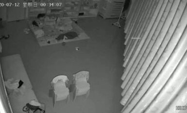 幼儿园监控摄像头破解偸拍幼教小老师恋上渣男社会小青年 3